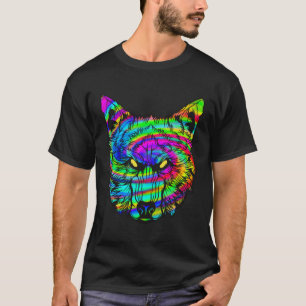 ウルフサイケデリックウルブズ幻覚体験トランス Tシャツ