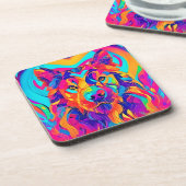 ウルフサイケデリック陛下 コースター (左側)