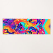 ウルフサイケデリック陛下 ヨガマット (正面(横))