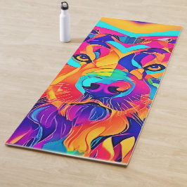 ウルフサイケデリック陛下 ヨガマット