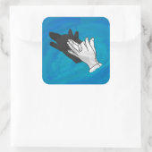 ウルフシャドウオンブルー スクエアシール (バッグ)