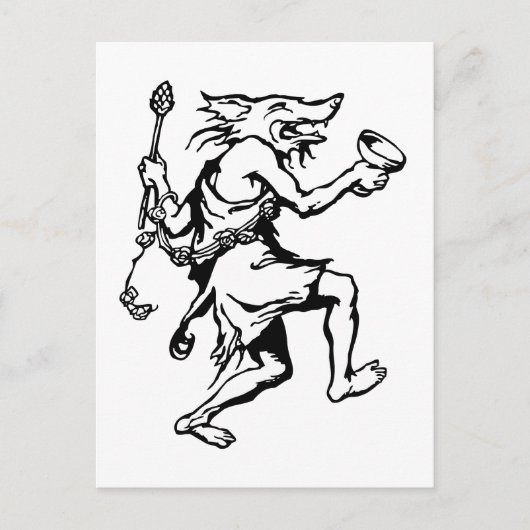 ウルフシャーマン ポストカード (正面)