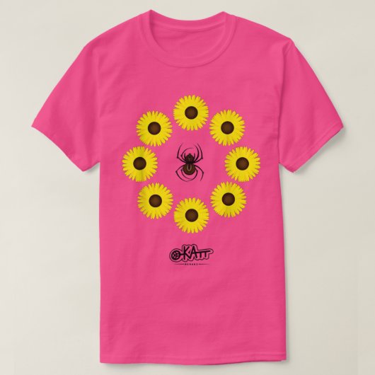 ウルフスひまわり Tシャツ (デザイン正面)