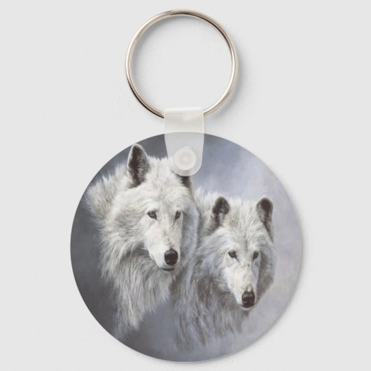 ウルフスノーバディズキーチェーン キーホルダー (正面)