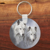 ウルフスノーバディズキーチェーン キーホルダー (正面)