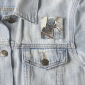 ウルフスパイダーベビー卵ケースボタン 缶バッジ (インサイチュ)