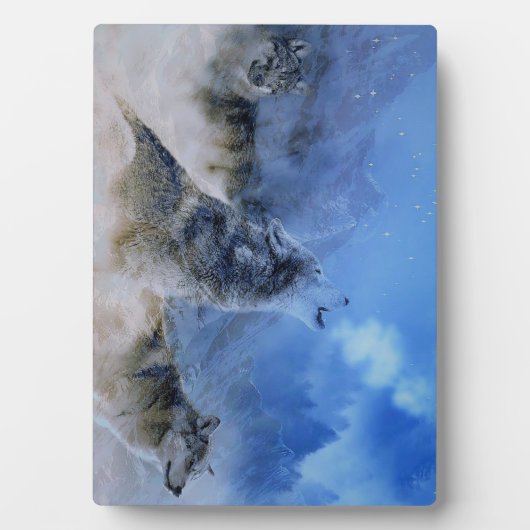 ウルフスピリッツ フォトプラーク (正面)