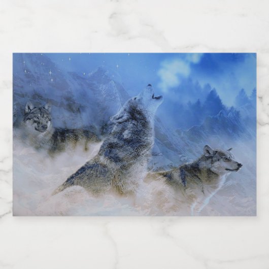 ウルフスピリッツ フードラベル (シングルラベル)