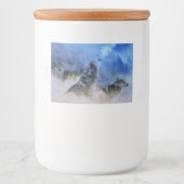 ウルフスピリッツ フードラベル (正面)