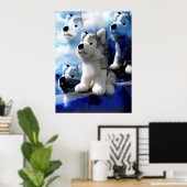 ウルフスピリッツ ポスター (ホームオフィス)