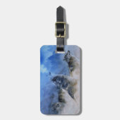 ウルフスピリッツ ラゲッジタグ (正面縦)