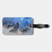 ウルフスピリッツ ラゲッジタグ (裏面横)