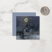 ウルフスピリットムーンナイト ノートカード (正面/裏面インサイチュ)