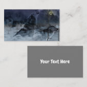 ウルフスピリットムーンナイト 名刺 (正面/裏面)