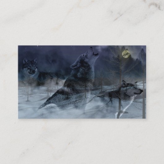 ウルフスピリットムーンナイト 名刺 (正面)