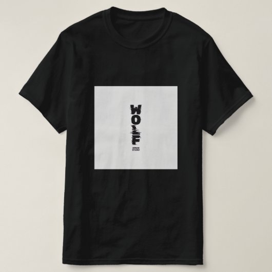 ウルフトレンディーデザイン Tシャツ (デザイン正面)