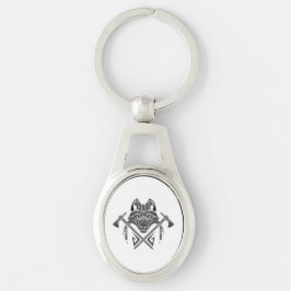 ウルフトーテム装飾用クッション キーホルダー