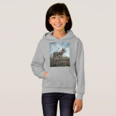 ウルフドッグフード付きスウェットシャツ (正面フル)