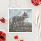 ウルフドッグ スタンダードランチョンナプキン (インサイチュ)