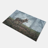 ウルフドッグ ドアマット (アングル)