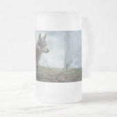 ウルフドッグ フロストグラスビールジョッキ (正面右)