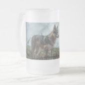 ウルフドッグ フロストグラスビールジョッキ (正面左)