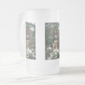 ウルフドッグ フロストグラスビールジョッキ (正面左)