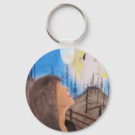 ウルフドリーマー キーホルダー (正面)