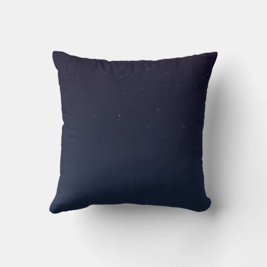 ウルフハウリングアットザムーンイラストレーション パーソナライズされた クッション (裏面)