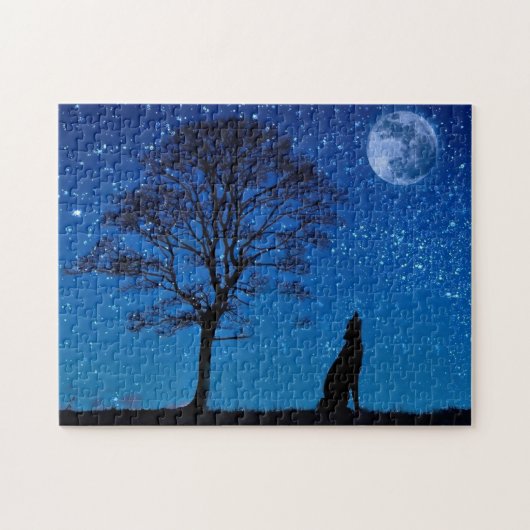 ウルフハウリングアットザムーンパズル ジグソーパズル (横)