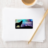 ウルフハウリングアットザムーン銀河系差出人住所 ラベル (インサイチュ)