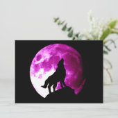 ウルフハウリングアットムーン招待状 招待状 (スタンド正面)