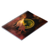 ウルフハウリングイン宇宙ムーン銀河系 ノートブック (左側)