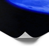 ウルフハウリングブルーフルムーンナイトポスター ポスター (角)