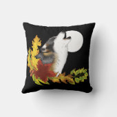 ウルフハウリングムーン クッション (裏面)