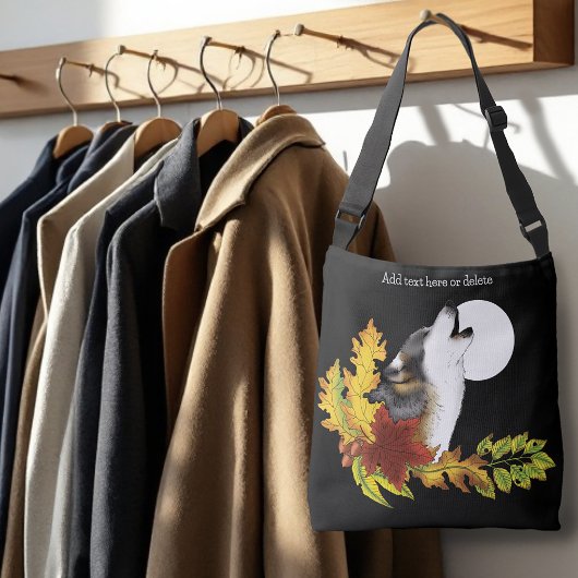 ウルフハウリングムーン クロスボディバッグ