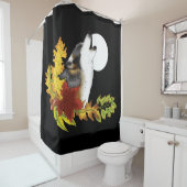 ウルフハウリングムーン シャワーカーテン (インサイチュ)