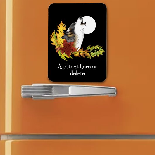 ウルフハウリングムーン マグネット