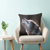 ウルフハウリングローンウルフ クッション (椅子)