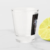 ウルフハウリングローンウルフ ショットグラス (左)