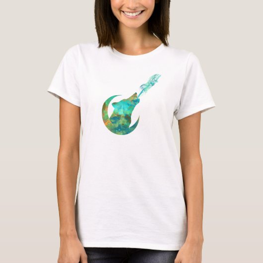 ウルフハウリング銀河系 Tシャツ (正面)