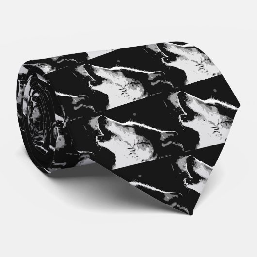 ウルフハウリング ネクタイ (ロール)