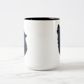 ウルフハウルフォレストムーン ツートーンマグカップ (中央)