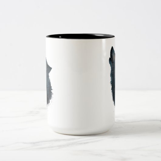 ウルフハウルフォレストムーン ツートーンマグカップ (中央)