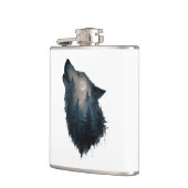 ウルフハウルフォレストムーン フラスク (左)