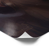 ウルフハウンドウィズサンタクロースフェスティバルクリスマス ポスター (コーナー)