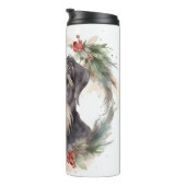 ウルフハウンドクリスマスリースフェスティバルカップ タンブラー (回転右)