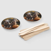 ウルフハウンドパピーオータムデライトカボチャ ハンドファン (組立なし)