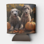 ウルフハウンドパピーオータムデライトカボチャ 缶クーラー (裏面)