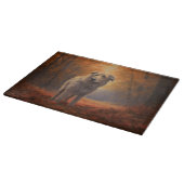 ウルフハウンド紅葉秋インスパイア カッティングボード (角)